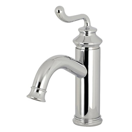 FAUCETURE LS5411RL Royale Sgl-Handle Monoblock Bathroom Faucet, Polished Chrome LS5411RL